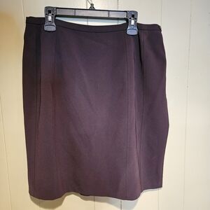 Venezia Jeans Dark Purple Flounce Skirt, Size 16 - Feminine and Stylish